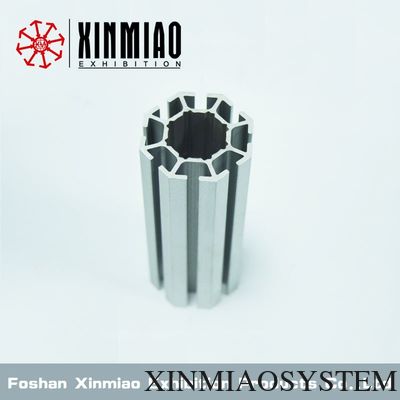 Beam Extrusion/70mm Aluminium profiles for exhibition stand,4 system grooves one side