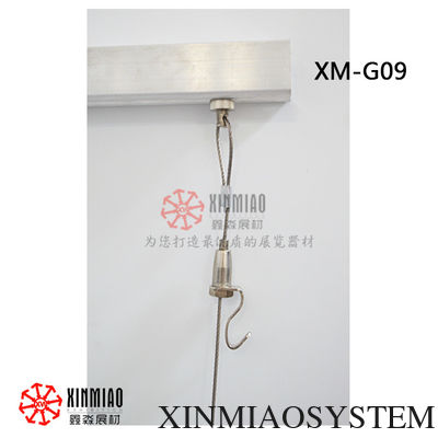 adjustable wire for Hanging Rails Gallery art hanging system