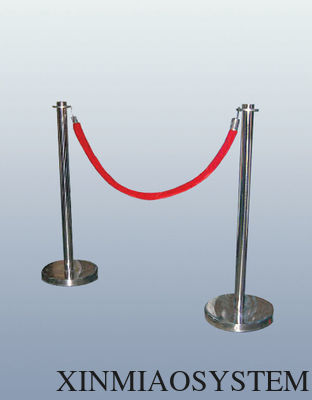 ROPE BARRICADE(Pole 1020MM Belt L2000/3000MM exhibition equipment for tradeshow Event, display equipment in china
