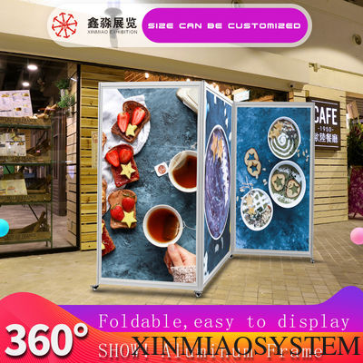 Aluminum Absorb Sound Strong Portable Foldable Display Stand,Various of Choice of color and size