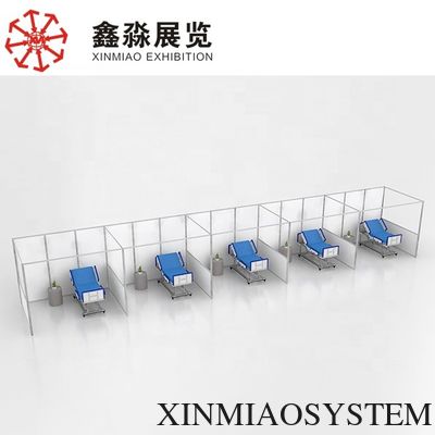 Fast Installation Aluminum Portable Temporary Modular Square Mobile Cabin Hospital in Stock