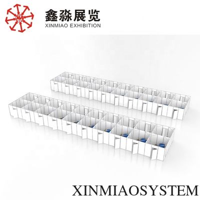 Fast Installation Aluminum Portable Temporary Modular Square Mobile Cabin Hospital in Stock