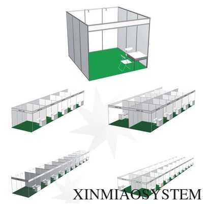 XINMIAOSYSTEM 3X3 Shell Scheme Stand Manufactory In China,Standard Exhibit Booth