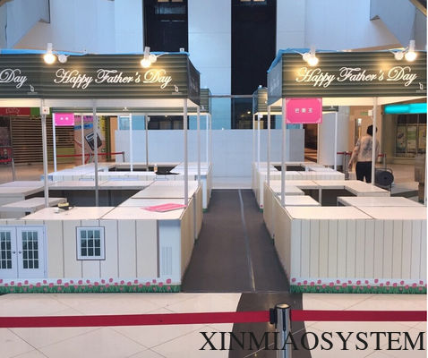 Promotion Custom For Mall, Shopping Market Promotion Display Stand,Event Show Exhibits Stand Panel Partition