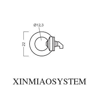 XM-A080 E120 Screw for Exhibition system booth, 20mm T type Hammerhead screw, Bracket Fitting of R8 system