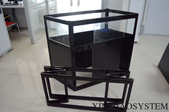 Display Folding Showcase/Foldable Aluiminum Glass Showcase/Exhibition Case Can Be Rented