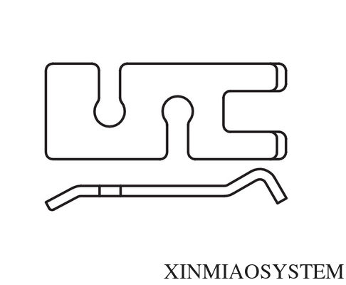 M1322 Inner Conner Adaption Profile of 40-80-100MM Maxima system,Tension fabric aluminum extrusion