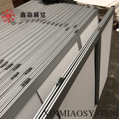 Foldable aluminum front desk of 3X3M exhibition booth, New coming exhibition folding desk