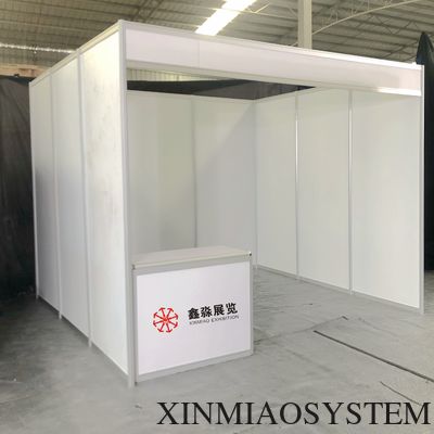 Foldable aluminum front desk of 3X3M exhibition booth, New coming exhibition folding desk