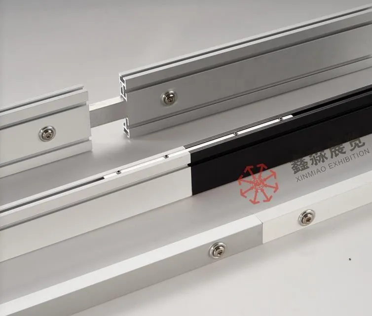 Exhibition Square Aluminum Profiles Upgraded Standard Booth
